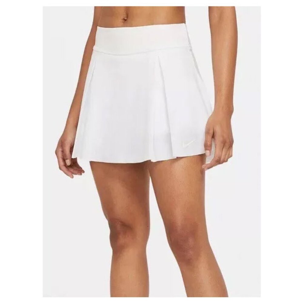 Nike Court Dri-FIT Club Flex White Tennis Skirt